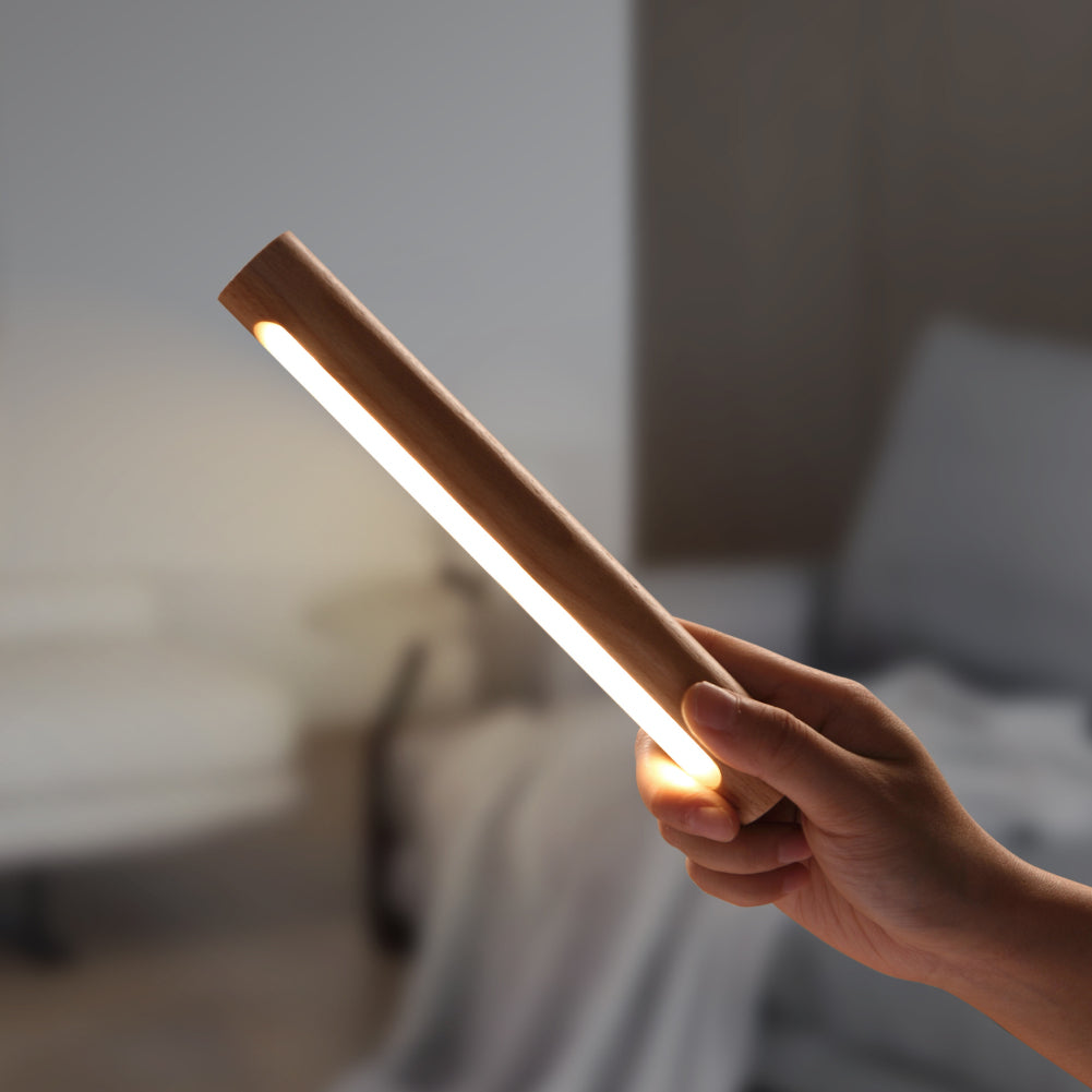 360° Rotating Wooden Light